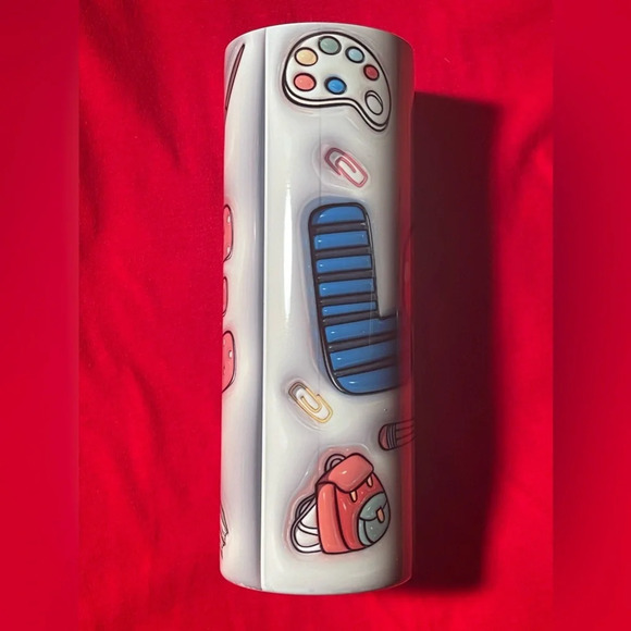 20oz TeacherLife Sublimated Tumbler - Picture 1 of 5